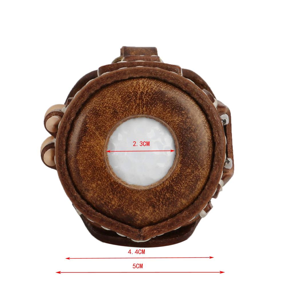 TOURBON Vintage Golf Ball Bag Pouch Divot Tool Holder Tee Holder 2 Ball Leather Waist Golf Carrier