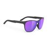 RUDYPROJECT Sound Shield Laser Lens 127mm Sunglasses, Black/Multi Violet, Width
