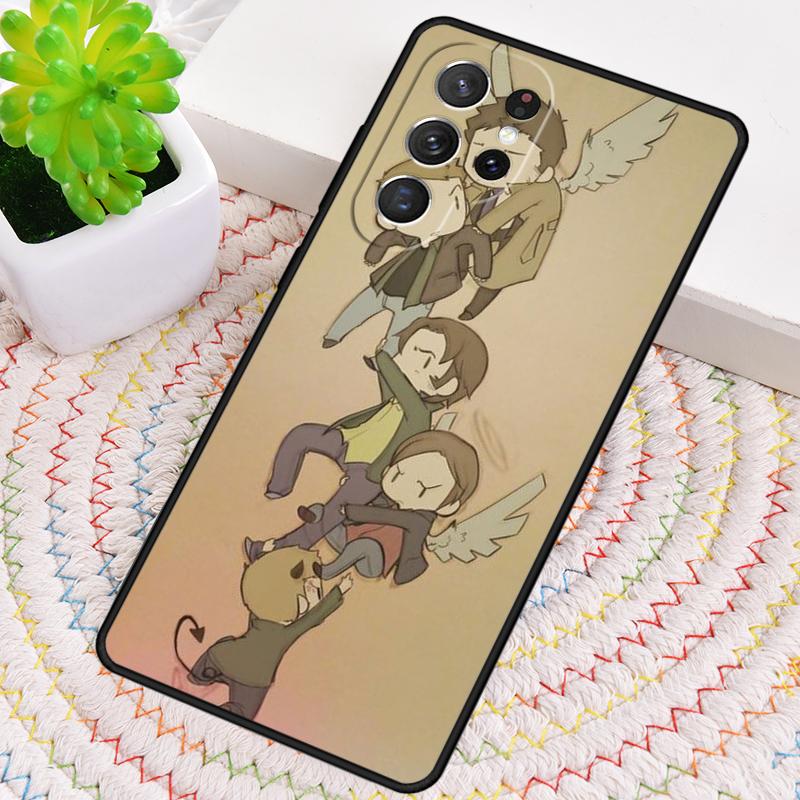 Чехол для телефона Castiel ангел Господень сверхъестественное для Samsung Galaxy note 10 pro S26 Ultra S23 S24 FE S25 S21 S22 PLUS
