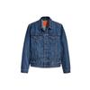 Мужская джинсовая куртка Levis с воротником на пуговицах, синяя 72334-0406