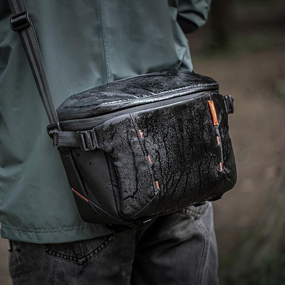 OneMo Sling Bag 11L Shoulder Bag PGYTECH Slingbag Camera Stabilizer Gimbal Camera Bag Expansion Splashproof Shoulder Pad Pocket AirTag Quick Adjuster