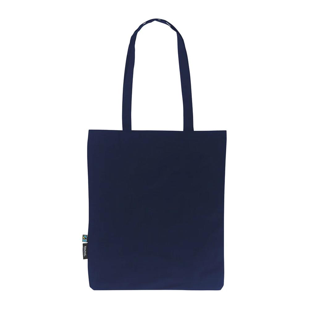 Neutral Long Handle Shopper Bag