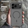 Для iPhone 16 17 Pro Max Air 16e Магнитный чехол Nillkin Матовый Pro Magsafe Жесткий ПК Полная защита 360 Задняя крышка Для iPhone Air