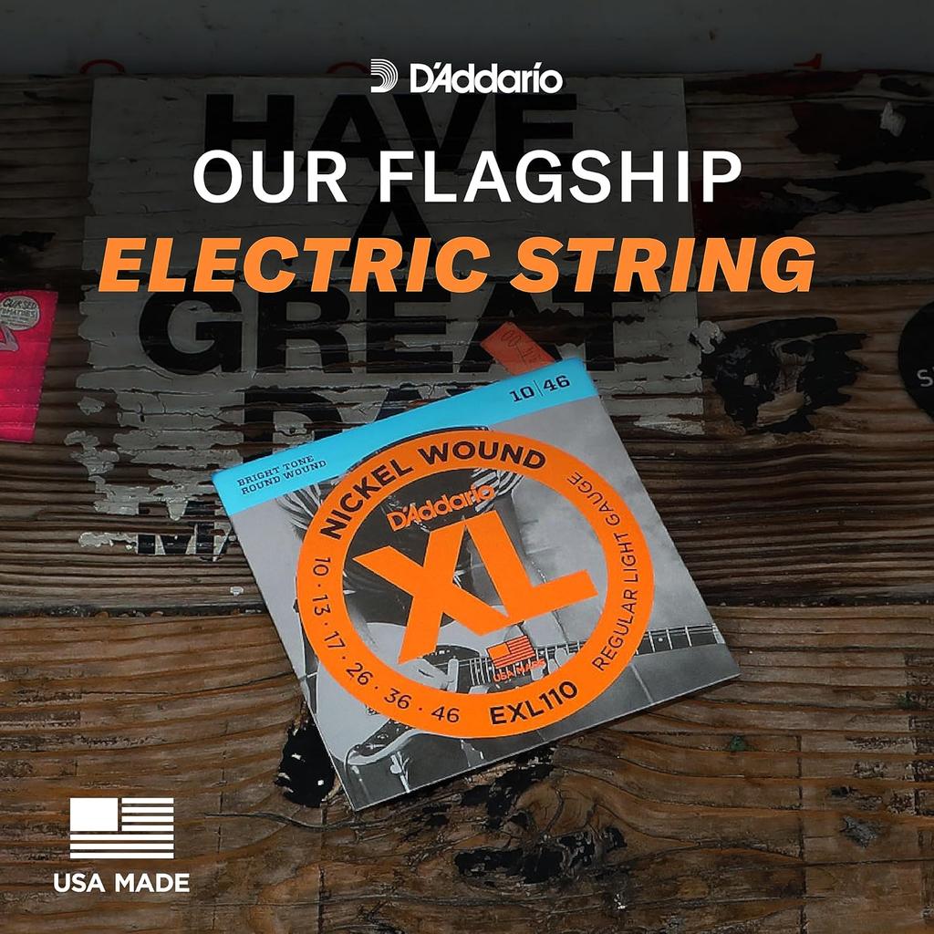D aDDario Electric Guitar Strings Xl Nickel .012 .060 eXl148 1 Set