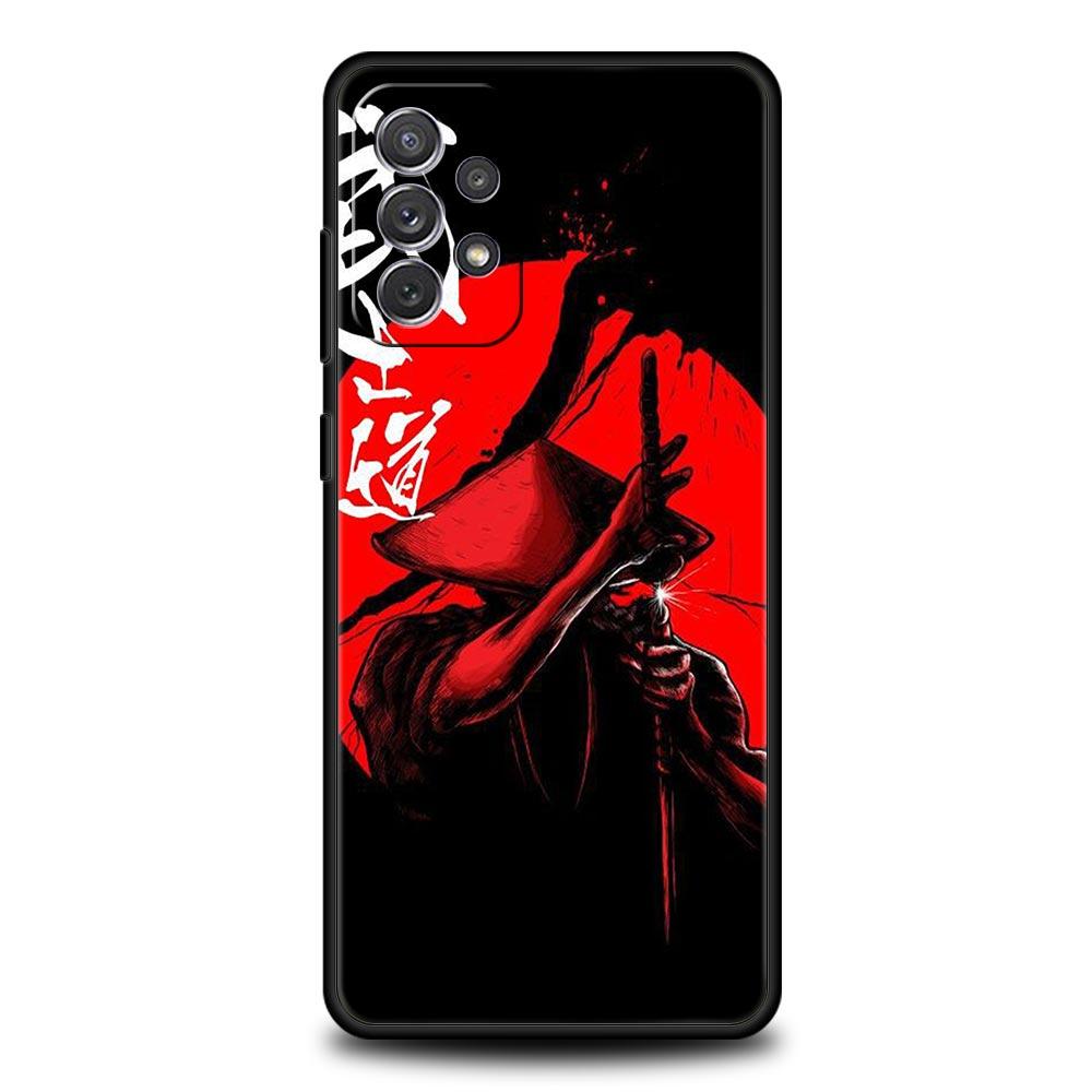 Японский Бусидо Самурайский Чехол для Samsung A57 A37 A51 A71 A21S A17 A11 A15 A25 A41 A23 A33 A53 A73 A07 A05S A13 A35 A55 5G Чехол