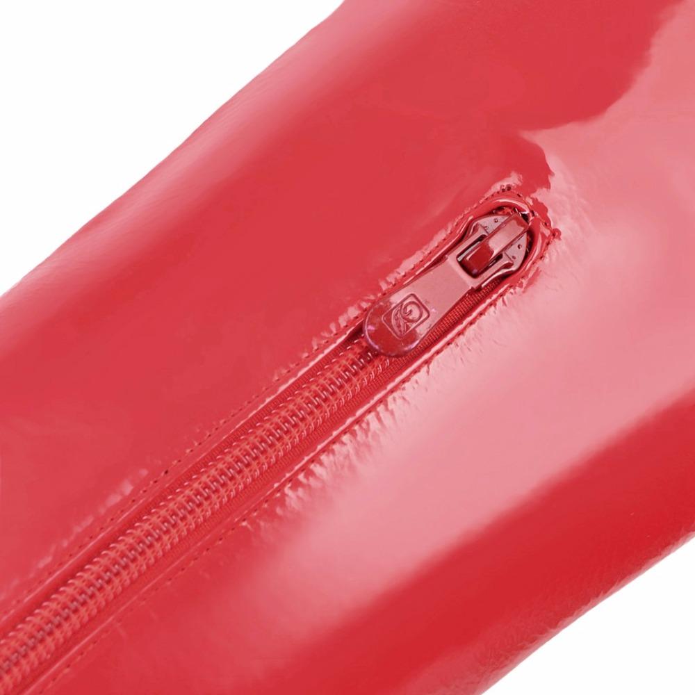 Red Over Knee Boots Women Extreme High Heel Platform Thigh High Boot Sexy Dance Nightclub Party Fetish Shoes Large Size 45 48