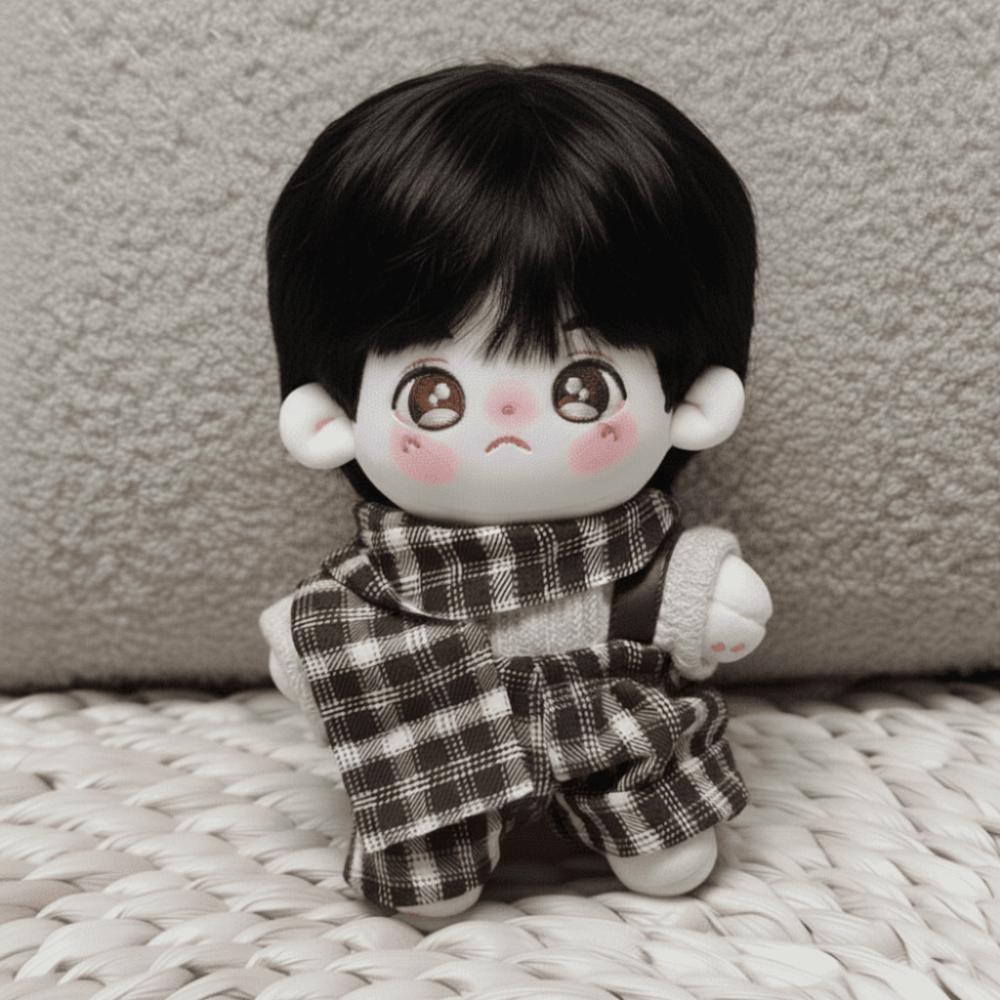 1 set Uniform Doll Clothes Outfit Scarf Doll Dress Up Set 10cm Cotton Doll Clothes Doll Accessories