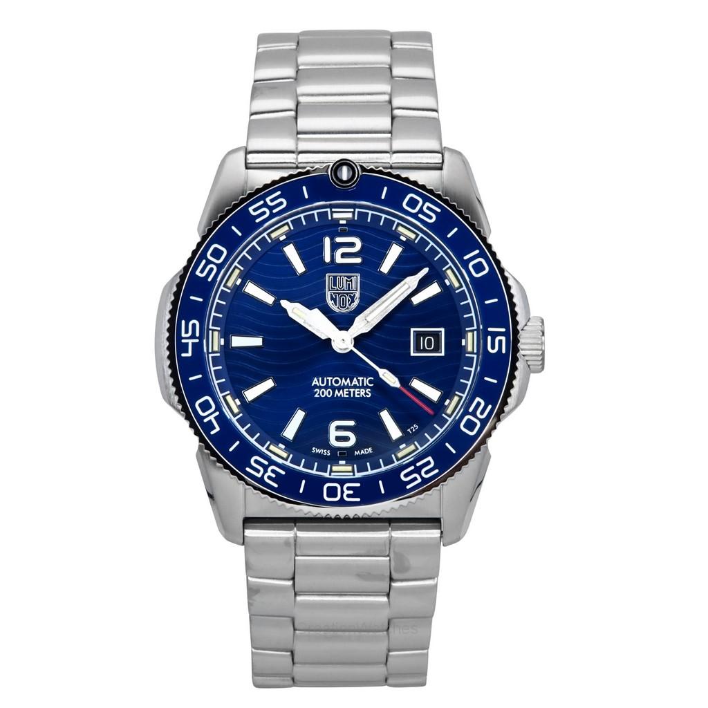 Luminox Pacific Diver Stainless Steel Blue Dial Automatic XS.3104 200M Men's Watch