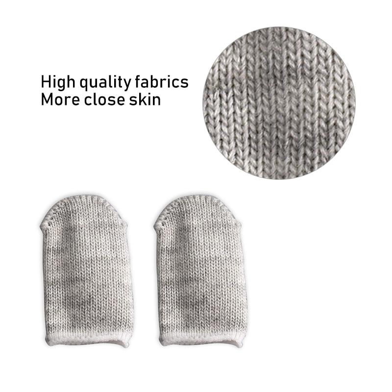 DATA FROG Дышащие напальчники с защитой от пота для чувствительного игрового контроллера PUBG, сенсорный экран, чехол на палец для iphone Adnroid