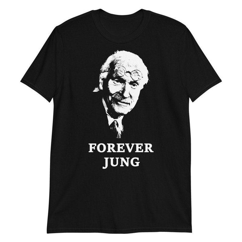 Forever Jung Футболка Карла Густава Юнга Унисекс Футболка