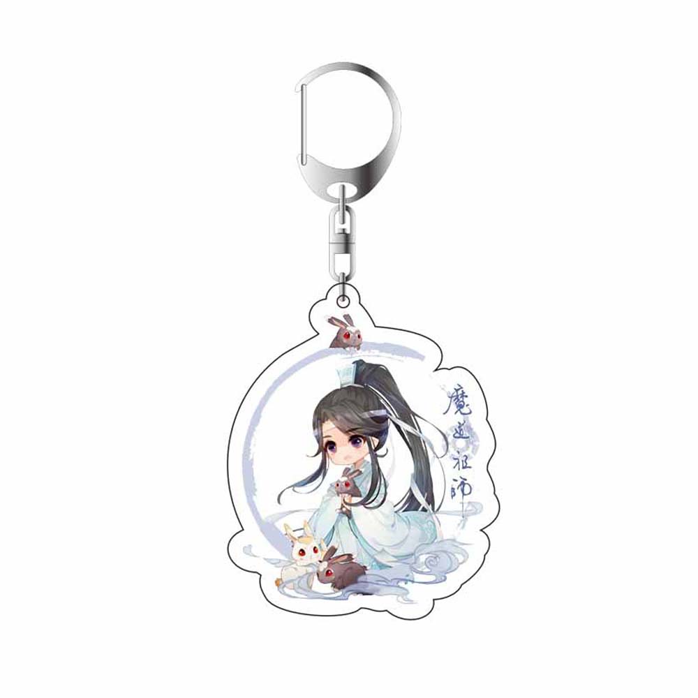 Car Interior Accessories Wei Wuxian Acrylic Keychain Key Rings Key Ring Holder Mo Dao Zu Shi