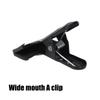 4pcs Strong Grip Anti Slip Woodworking Clamps Black Steel Type A clamp Wide Mouth Spring Clips DIY Projects