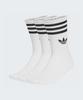 adidas Носки с 3 полосками, 3 пары - Белый / Jv7401