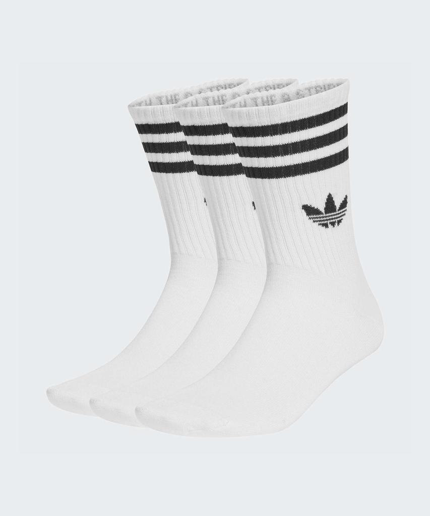 adidas Носки с 3 полосками, 3 пары - Белый / Jv7401