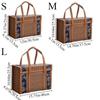 Camping Special Outdoor Picnic Hand-Woven Storage Box Storage Basket Bamboo Products Gift Box