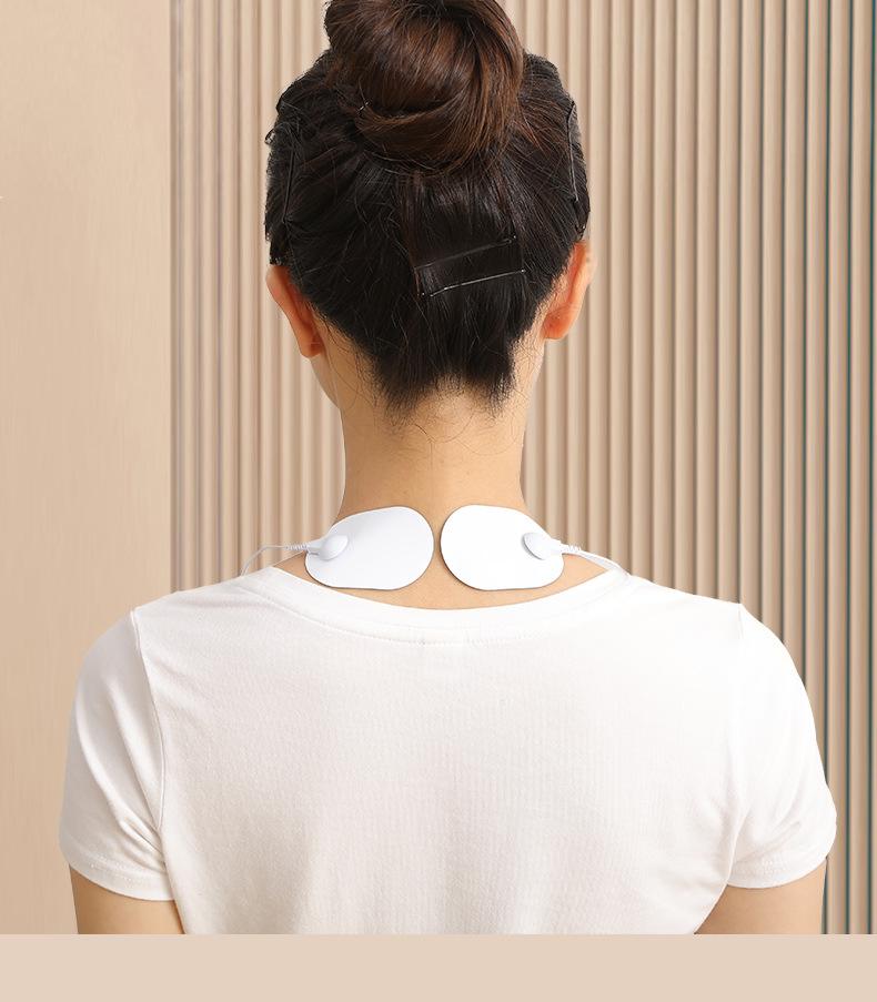 Электрический импульсный массажер для ног EMS акупунктурный коврик с теплотерапией