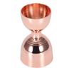 Двусторонний барный джиггер из нержавеющей стали, мерный стакан для вина и коктейлей, барный аксессуар, 30/60 мл, розовое золото
