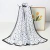Printed Scarves for Women, Chiffon Summer Sun Protection Shawls, Decorative Scarves, and Sand Scarves