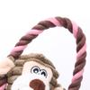 New Interactive Dogs Plush Toy Indoor Chewy Resistant Fleece Squeak Pet Play Product for Puppy Kitten Teeth Grinding 5