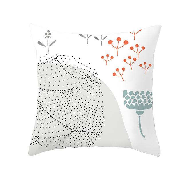 Geometric Printing Cushion Cover Creative Geometric Polyester Decorative Pillowcase Home Accessories Sofa Pillow Case Almohada