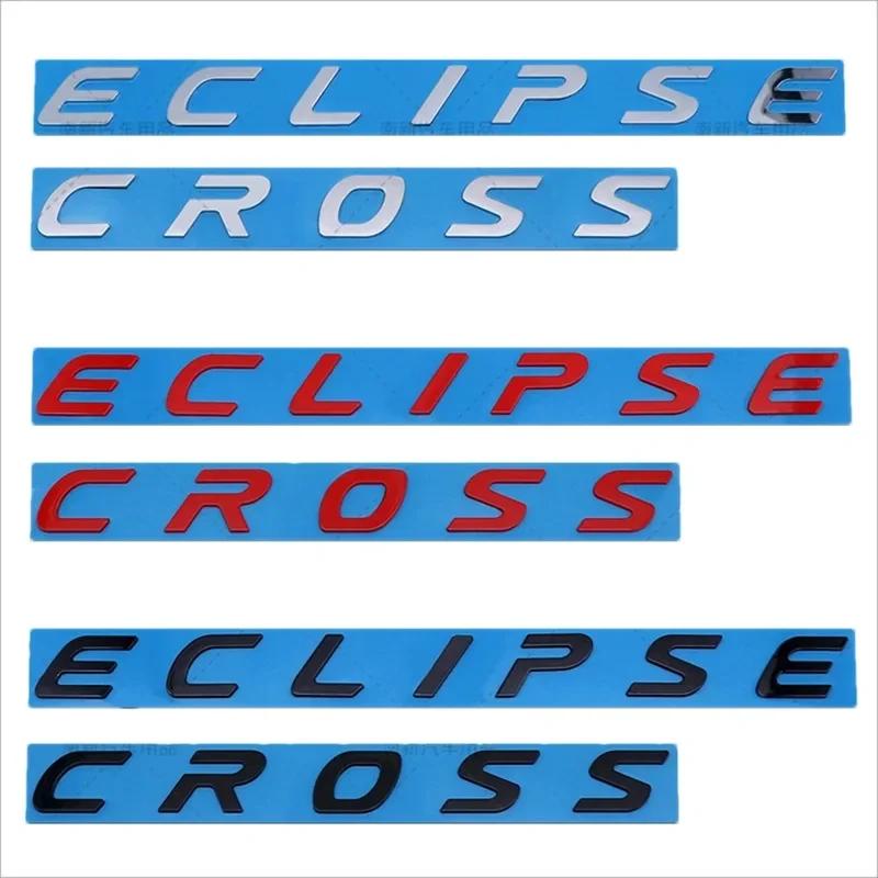 cyhk7 ABS Car Front Hood Sticker Emblem Decorative Badge for Mitsubishi ECLIPSE CROSS Logo Vehicle Tail Modified Decal Accessories