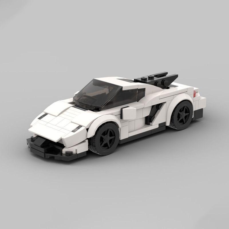 MOC-37664 Compatible Building Blocks Jesko Speed Puzzle Assembled Building Blocks Car Toys