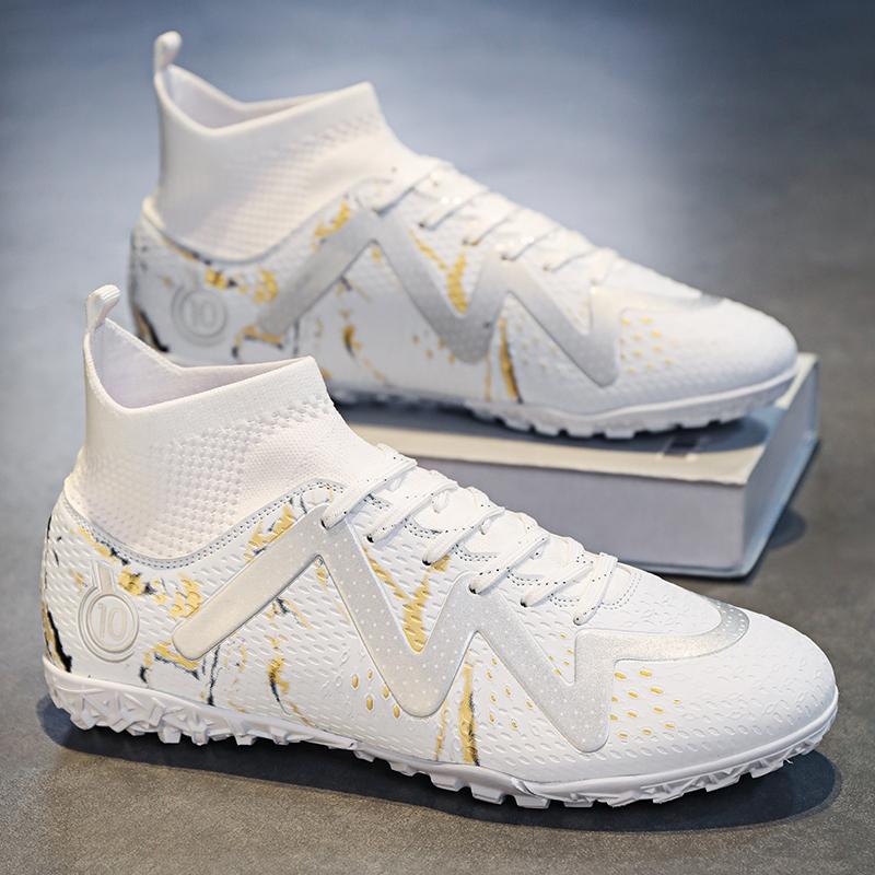 2024 Мужские футбольные бутсы большого размера Сверхлегкие футбольные бутсы для мальчиков Кроссовки Нескользящие футбольные бутсы AG/TF Ботильоны унисекс