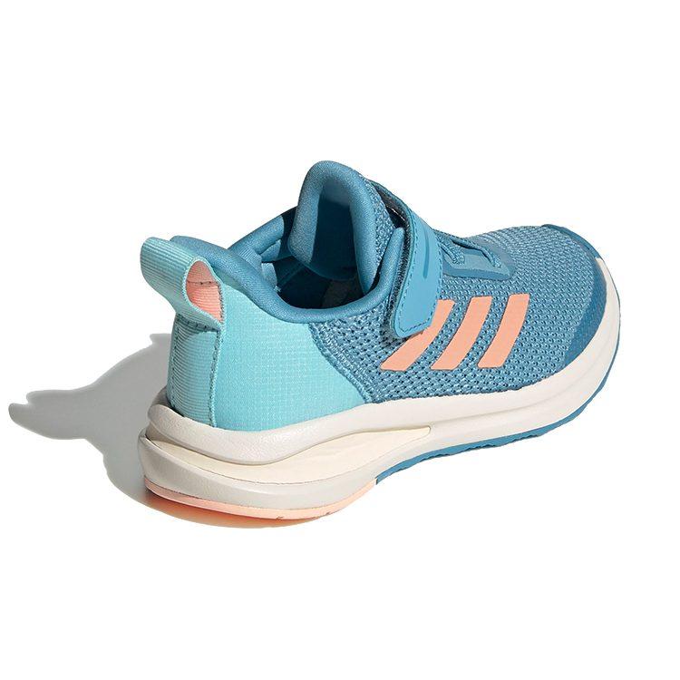 Adidas Fortarun K Breathable Low top Running Shoes Blue Pink Kids' FY1342