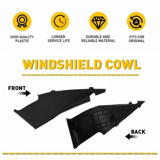 For Nissan Altima - Windshield Wiper Side Cowl Extension Trim