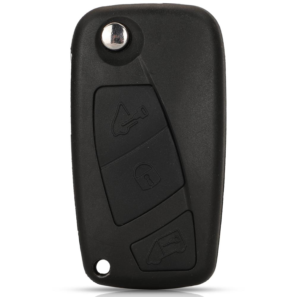 jingyuqin Remote Folding Car Cover Key Shell Case For Fiat Iveco Daily (2006 - 2011) GT10 Blade Keyless Fob 2/3Buttons