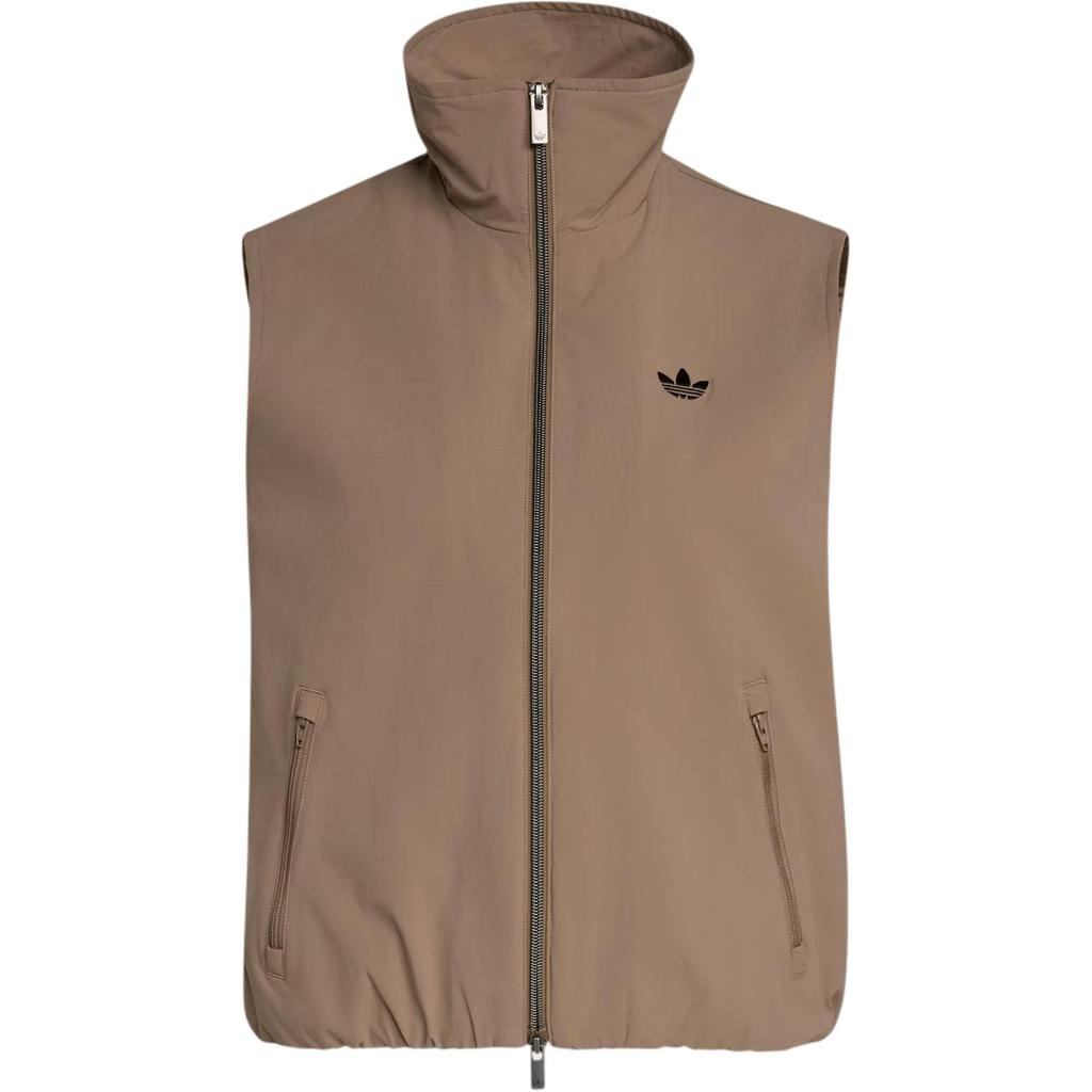 adidas Оригинальные Adilenium 5.0 Вязаный Спортивный Полосатый Свободный Жилет на Молнии Без Рукавов Женские жилеты KY5183