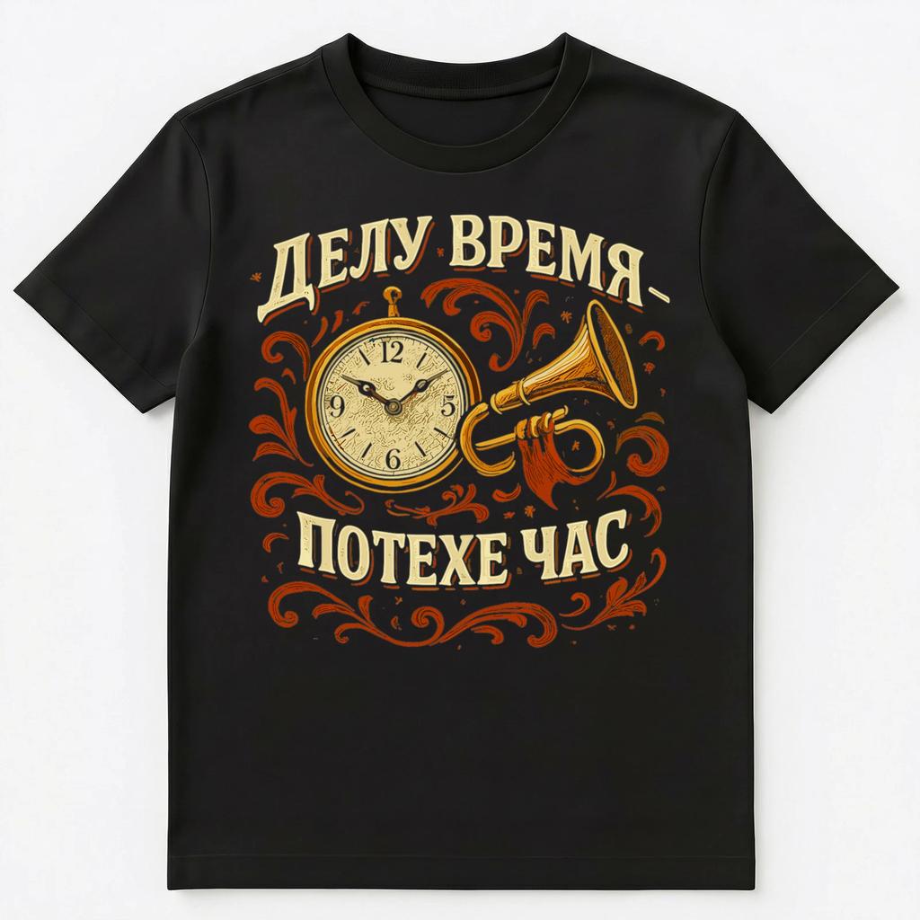 Proverb Saying Funny Russian Unisex T-Shirt