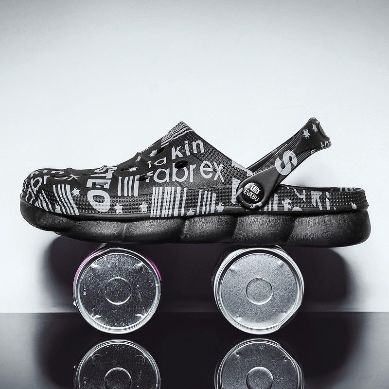 Мужские повседневные летние сандалии, садовые сабо из ЭВА, сандалии, мягкая больничная обувь с эффектом памяти, мужские пляжные водные тапочки без шнуровки, Zapatos Hombre