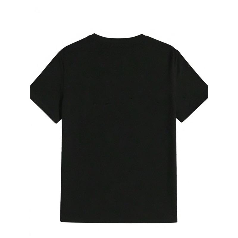 European sizes Vintage Distressed Black T-Shirt with Golden-Brown Rock & Roll Design - Featuring Bold Skull and Wings Artwork,