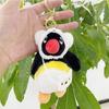 Delightful Plush Penguin Keychain Doll Featuring Colorful Patterns And Cuddly Texture