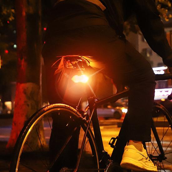 Велосипедный задний фонарь с дистанционным управлением, водонепроницаемый, прочный, задний фонарь для горного велосипеда, предупреждение о повороте, перезаряжаемая лампа для ночной езды