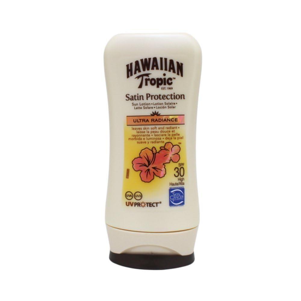 Hawaiian Tropic 7179436572 Hawaiian Tropic 180 мл SPF 30 Satin Protection Sun Lotion от Hawaiian Tropic, 1 шт.