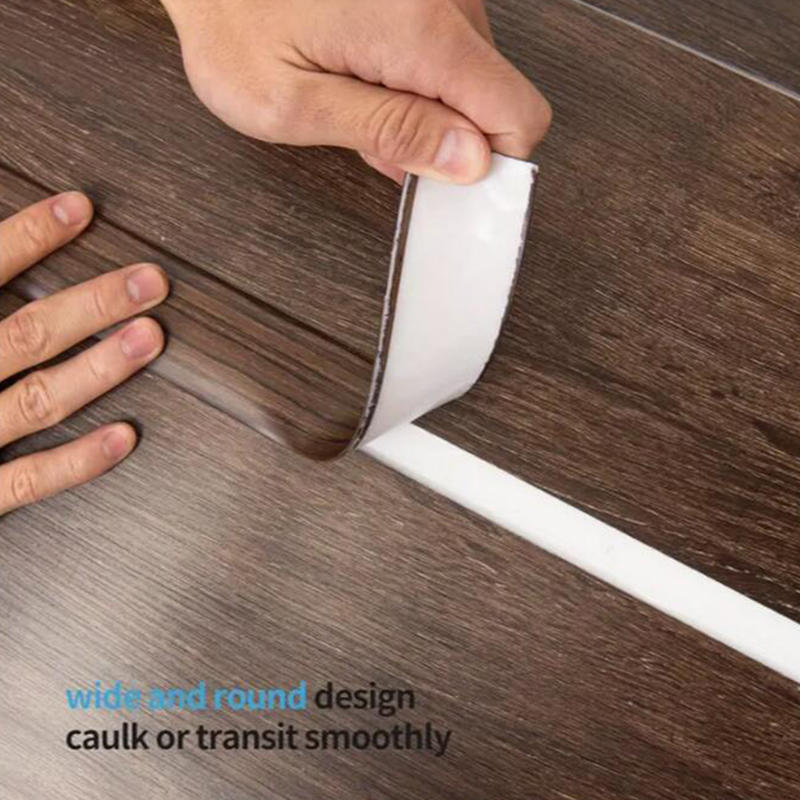 1pc 1m/2m Self-adhesive Floor Cover Strips Carpet Edge Trim Strip Floor Transition Door Threshold Gaps Door Bottom Sealing Strip