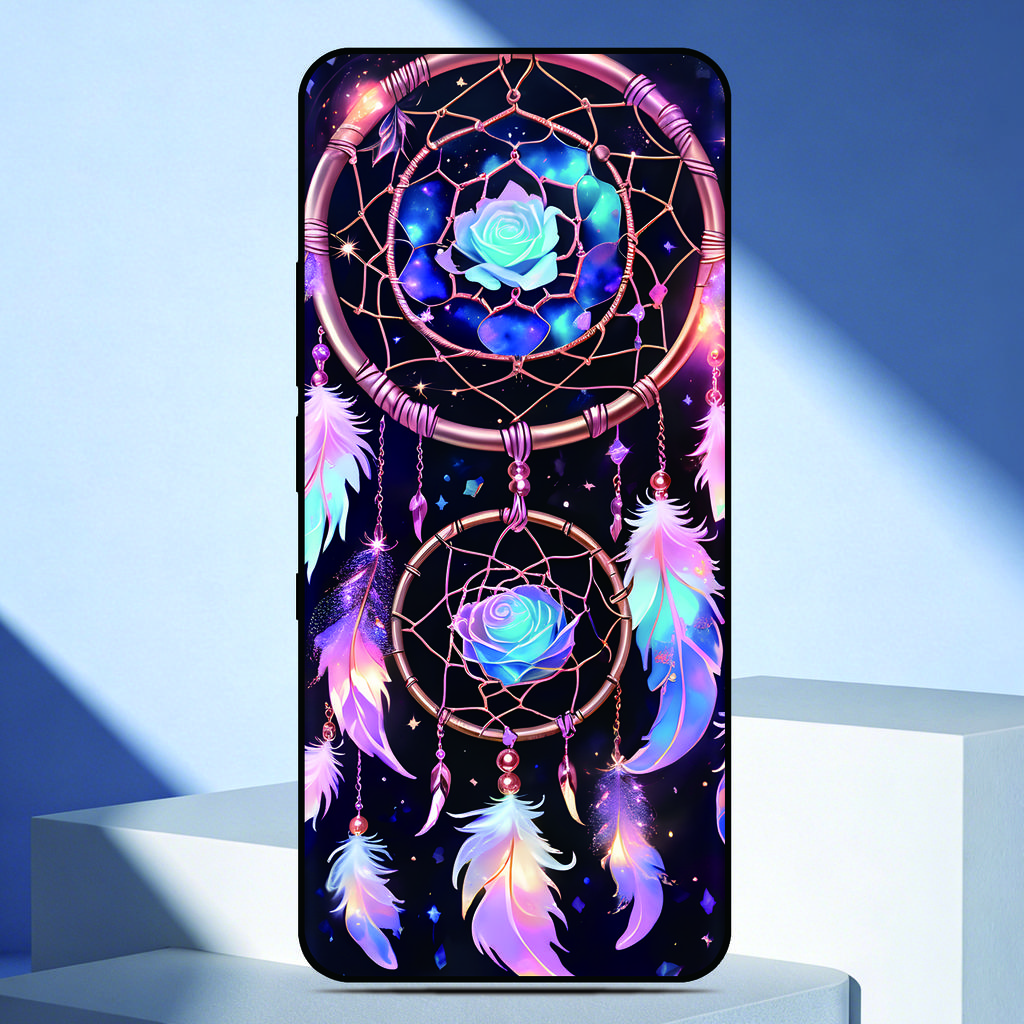 Rose Dream Catcher Phone Case For Motorola Moto G86 Power 5G Painted Back Cover For Moto G75 TPU Soft Fundas Customized Photo