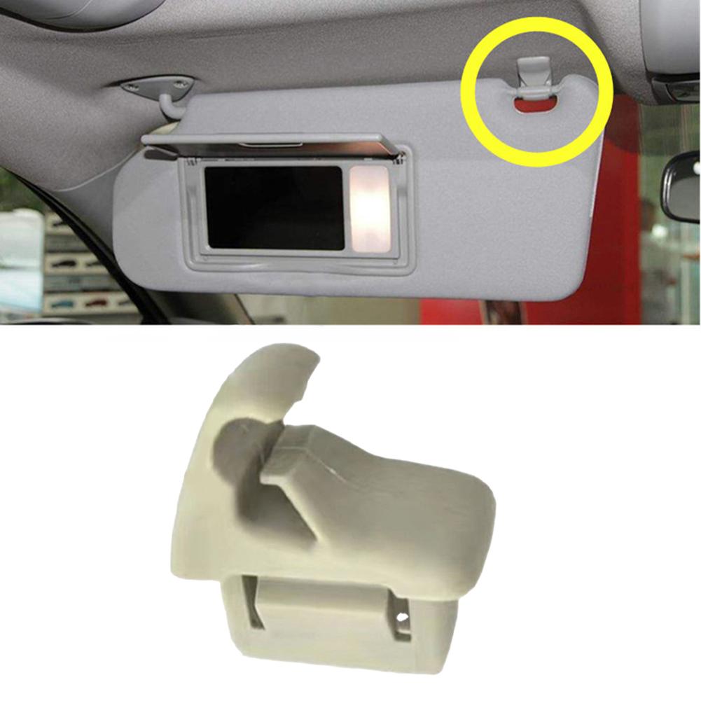 Replacement Sun Visor Holder Clip for for Lancer for Beige Fits 2012 2016 Universal Fitment