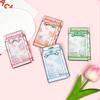 1 Pc Acrylic Transparent Kpop Phhotocard Display Holder Chic Sweet Korean Cover Case Milk Juice Style ID Bus Card Protector