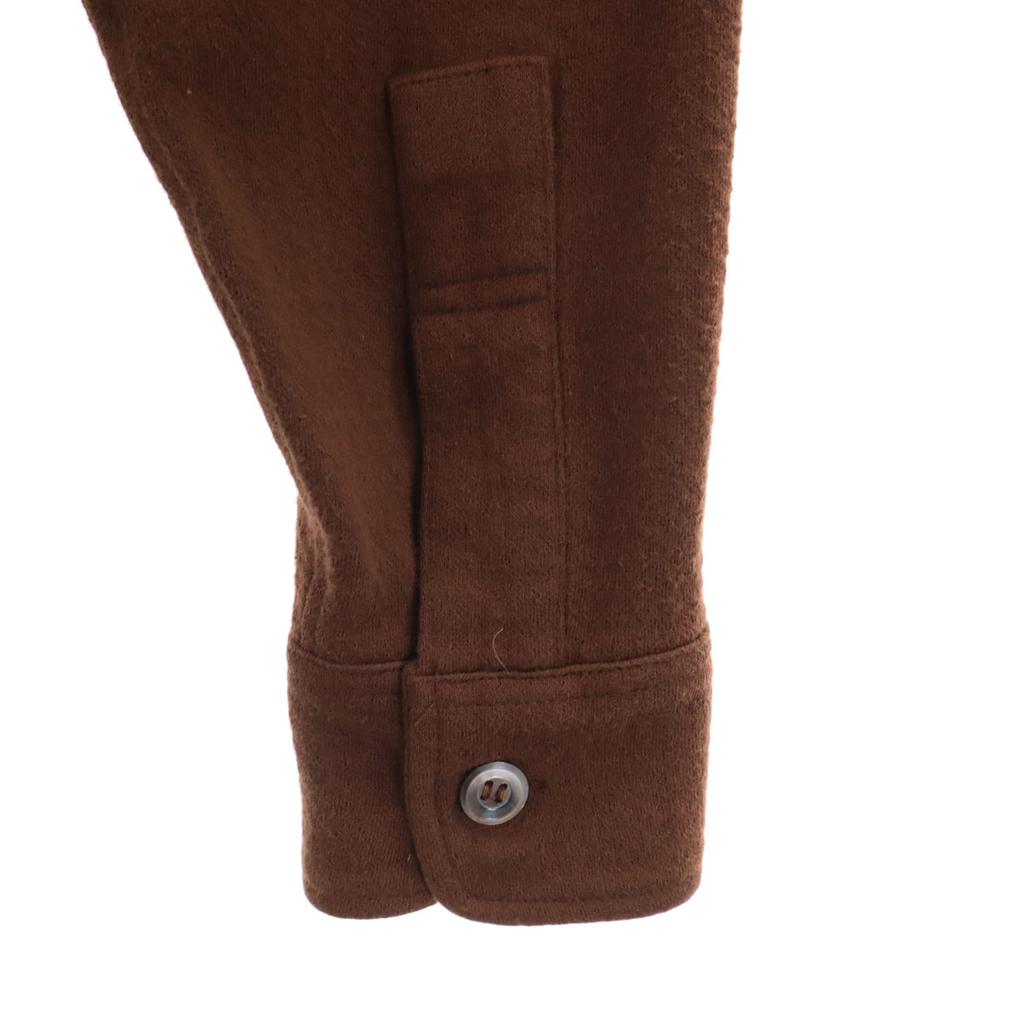 PAUL SMITH COLLECTION сделано в Японии Эластичная рубашка с длинным рукавом M Коричневая Мужская Б/у