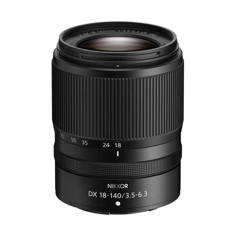 Nikon NIKKOR Z DX 18-140mm F/3.5-6.3 VR High-Power Zoom Lens, Z Mount, Black
