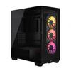 Corsair Корпус ПК Mid Tower 3500X ARGB из закаленного стекла, черный CC-9011278-WW