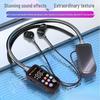 099 Bluetooth-гарнитура с шейным ободком, низкая задержка, с внутриканальным микрофоном и слотом для игр и прямых трансляций