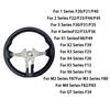 Полностью кожаный руль M Sport для BMW M3 F30 F15 F16 F20 F21 F25 F26 M5 F10 F11 F06 F07 F12 F13 F01