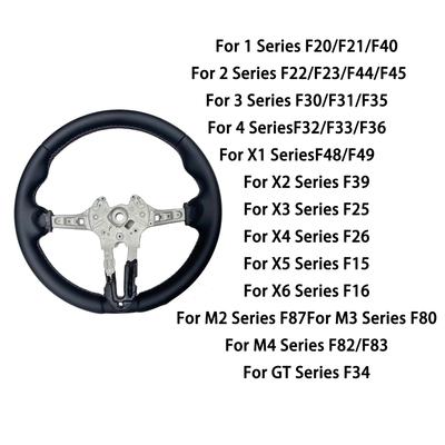 Полностью кожаный руль M Sport для BMW M3 F30 F15 F16 F20 F21 F25 F26 M5 F10 F11 F06 F07 F12 F13 F01