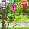 Садовые спиннеры для улицы 3 штуки Красочный ветряк Садовые украшения для газона патио Сезонный декор Осень Пасха Хэллоуин