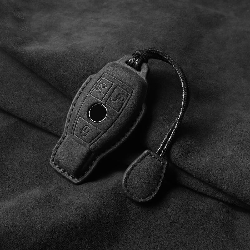 Car Key Case For Mercedes Benz E C S GLC Class E200 E400 E63 W213 S550 S560 C260 A200 Keyless Cover Shell Fob Car Accessories BC2 QQ32