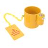 5th Wheel King Pin Lock Anti Rust Heavy Duty Steel Trailer King Pin Lock with Yellow Caution Tag For Motorhomes